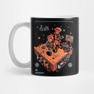 Isometric Fallout Wasteland Mug